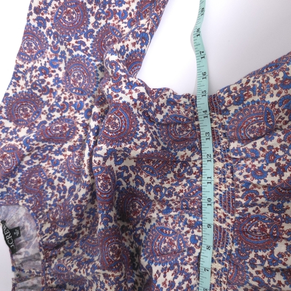 J.Crew Palermo Linen Smocked-Waist Floral Mini Dress Size Spring 2023 - Picture 7 of 14